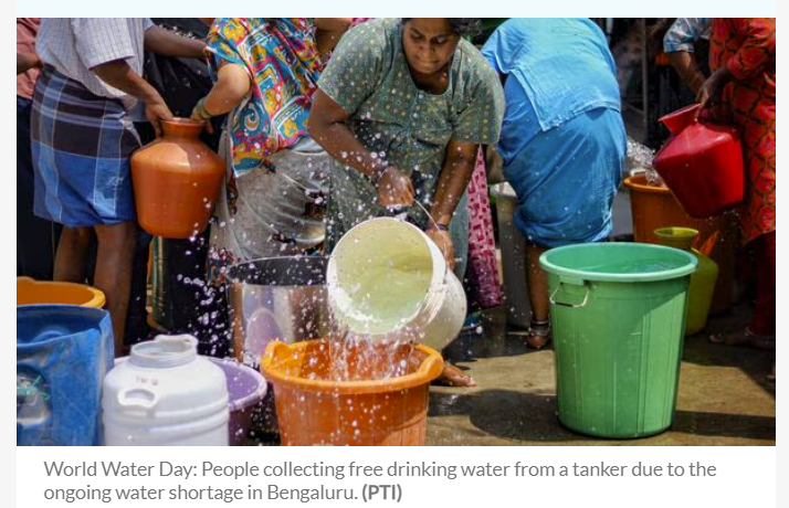 World Water Day 2024: Unraveling Bengaluru's Water Crisis and its Global Impact